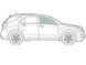 Скло передніх дверей праве Форд Экоспорт Ford Ecosport (Внедорожник 5-х Дв) (2014-) 103436-CH фото 1