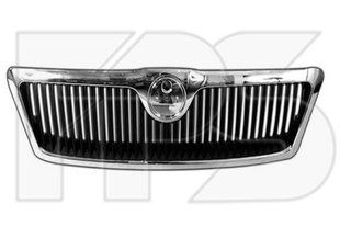 Решетка Радиатора (Хром-Черный) Комплект SKODA OCTAVIA 05-09 (A5) P-021305 фото