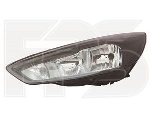Фара Левая (Эл) Черная (Белая Вставка) FORD FOCUS 15-18 P-006566 фото