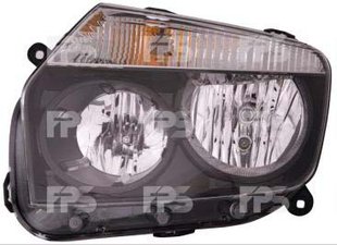 Фара Левая (Эл) Черная RENAULT DUSTER 10-15 P-018746 фото