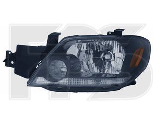 Фара Левая (Мех) Хром Рассеиватель MITSUBISHI OUTLANDER I 03-05 P-014809 фото