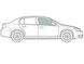 Стекло передней двери правое Hyundai Sonata YF (Седан) (2011-2016) 105202-CH фото 1