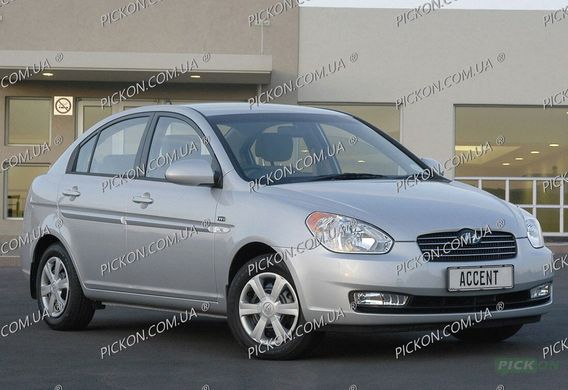 Скло передніх дверей ліве Хундай Акцент Hyundai Accent (Седан 4-х Дв) (2005-2011) 104878-EU фото