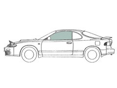 Скло передніх дверей ліве Mercedes W208 CLK (Купе 2-х Дв) (1997-2003) 107203-CH фото