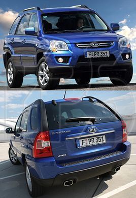 Защита Двигателя Правая (Боковая) KIA SPORTAGE 08-10 (JE) P-012363 фото