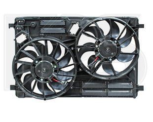 Диффузор С Вентиляторами (Два Вентилятора) FORD KUGA 13-16 P-007021 фото
