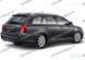 Заднее стекло Toyota Avensis (Комби) (2003-2008) 114005-CH фото 3