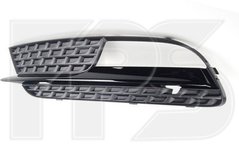 Решетка В Бампере Правая Черная С Отверстием П/Тум (Кромеs-Line) Audi A5 12-16 (B8), Кузов, РЕШЕТКА, Правая (Пассажирская)