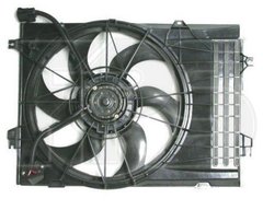 Диффузор С Вентилятором Радиатора (Два провода) KIA SPORTAGE 04-08 (JE) P-012347 фото