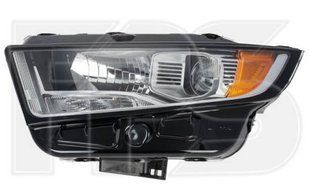 Фара Правая Желтая Вставка (Галоген) FORD EDGE 15-18 P-005655 фото