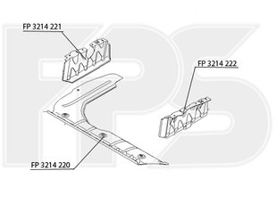 Защита Двигателя Левая HYUNDAI ACCENT III 06-10 P-009167 фото