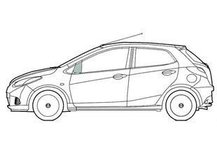 Форточка передніх дверей ліва Шевроле Спарк Chevrolet Spark (Хетчбек 5-х Дв) (2005-2009) 101991-CH фото