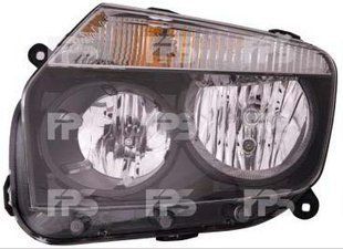 Фара Правая (Эл) Черная RENAULT DUSTER 10-15 P-018751 фото