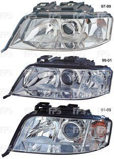 Фара Правая Audi A6 01-05 (C5) P-000641 фото