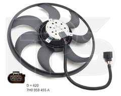 Вентилятор Радиатора (Под Диффузор) VW T5 03-09 P-027008 фото