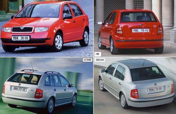 Фонарь Задний Правый (Combi) SKODA FABIA 99-05 P-020758 фото