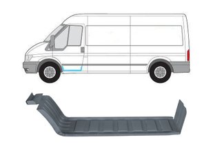 Подложка Левая Внутреняя FORD TRANSIT 00-06 P-007578 фото