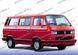 Лобовое стекло VW Transporter T3 (Минивен) (1979-1990) 114769-CH фото 2