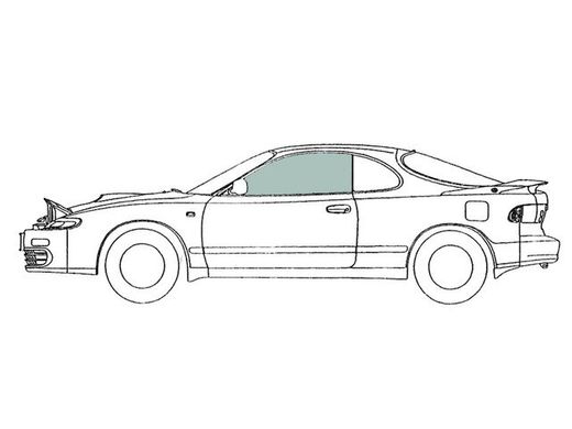 Скло передніх дверей ліве БМВ 3 Е30 BMW 3 (E30) (Купе 2-х Дв) (1982-1994) 100374-CH фото