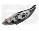 Фара Правая (Эл) Черная Нелинзованная FORD FIESTA 09-13 P-006033 фото 1