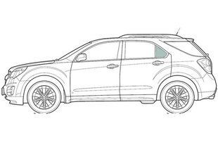 Форточка задней двери левая Toyota Land Cruiser J100 (Внедорожник 5-х Дв) (1998-2007) 113730-CH фото