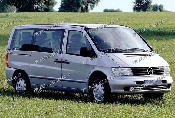 Скло передніх дверей праве Мерседес Вито 638 Mercedes Vito W638 (Минивен 2-х Дв) (1996-2003) 107898-EU фото