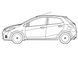 Форточка передней двери левая Chery QQ (Хетчбек 5-х Дв) (2003-) 116715-CH фото 1