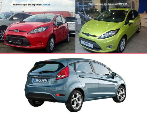 Фара Левая (Эл) Хром Линзованная FORD FIESTA 09-13 P-006035 фото