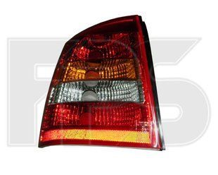 Ліхтар Задній Лівий (HBK) Червоно-Білий OPEL ASTRA G 98-09 P-016915 фото