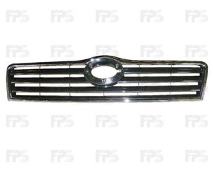 Решетка Хром Черная (Кроме Verso) TOYOTA AVENSIS 03-06 P-022652 фото