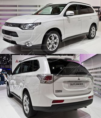 Подкрылок Передний Левый MITSUBISHI OUTLANDER III 12-15 P-014996 фото