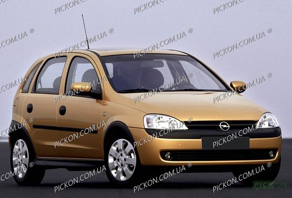 Скло передніх дверей ліве Опель Корса Ц Opel Corsa C (Хетчбек 5-х Дв) (2000-2006) 110014-CH фото