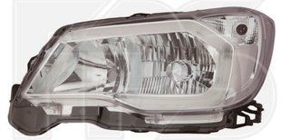 Фара Левая (Эл) (+LED) SUBARU FORESTER 13-15 (SJ) P-022054 фото