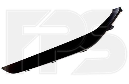 Накладка Бампера Передняя Правая Черная Гладкая HYUNDAI TUCSON 15-18 (TL) P-010793 фото