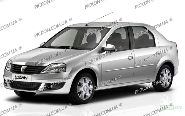 Стекло задней двери левое Dacia Logan (Седан 4-х Дв) (2004-2012), Dacia, Logan (Седан, Комби) (2004-2012), Боковое стекло, Logan (Седан, Комби, Пикап) (2004-2012)