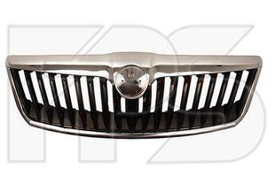 Решетка Радиатора (Хром-Черный) Комплект SKODA OCTAVIA 09-13 (A5) P-021180 фото