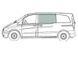 Стекло задней двери левое Toyota ProAce (Минивен 5-х Дв) (2013-) 114710-CH фото 1