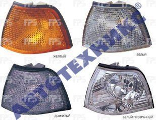 Указатель Пововорота Левый и Правый Дымчатый (Кроме Coupe) BMW 3 (E36) 90-99 P-001357 фото