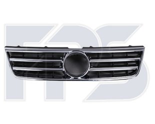 Решетка Радиатора Хром/Черная VW TOUAREG 02-06 P-027376 фото