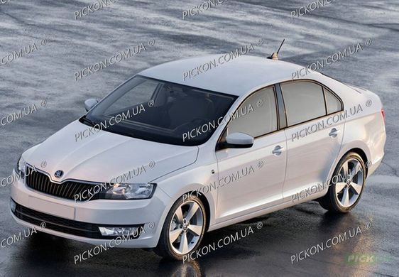 Скло передніх дверей праве Шкода Рапид Skoda Rapid (Комби 5-х Дв) (2012-) 112721-CH фото