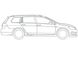 Форточка задніх дверей права Тойота Королла 110 Toyota Corolla E110 (Комби 5-х Дв) (1995-2001) 113679-CH фото 1