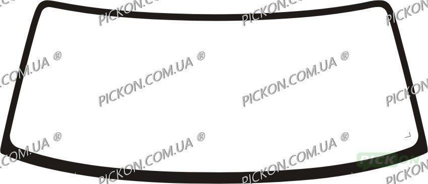Лобовое стекло Nissan Patrol Y61 (Внедорожник) (1997-2010) 108851-CH фото