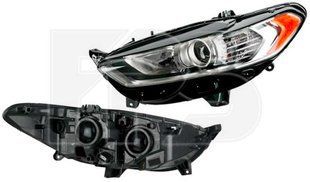 Фара Левая (Мех) Желтая Вставка FORD FUSION 12-17 P-006757 фото