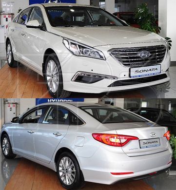 Завес Капота Левый HYUNDAI SONATA 14-17 (LF) P-010562 фото