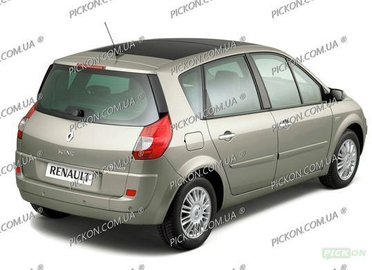 Задне скло Рено Сценик Renault Scenic (1 Отв.) (Минивен) (2003-2009) 111723-CH фото