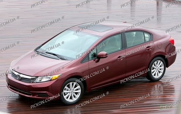 Стекло задней двери левое Honda Civic (Седан 4-х Дв) (2012-) 104432-CH фото
