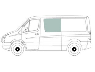 Скло передне салону Ліве Форд Транзит Ford Transit (Минивен 2-х Дв) (1986-1999) 103535-CH фото