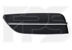Решетка В Бампере Левая Без Отверстия Хром Молдинг (Sportback) Audi A3 12-16, Кузов, РЕШЕТКА, Левая (Водительская)