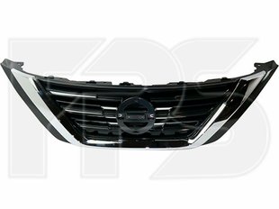 Решетка Радиатора Черный Глянец Хром NISSAN ALTIMA 16-18 P-015493 фото