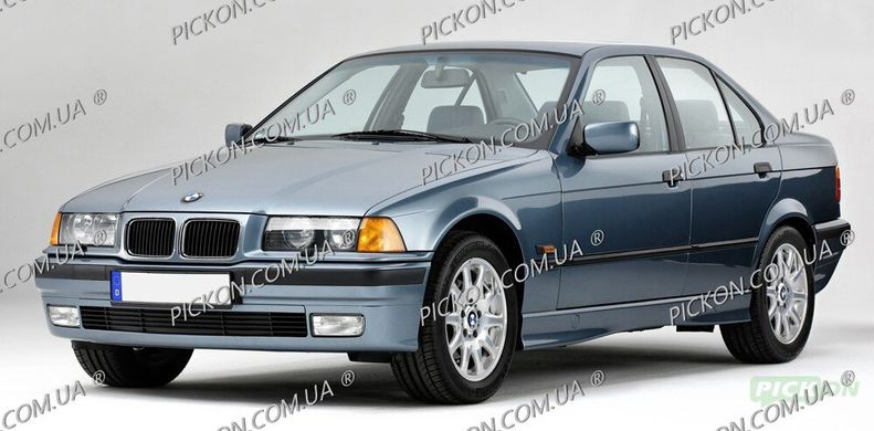 Скло передніх дверей ліве БМВ 3 Е36 BMW 3 (E36) (Седан 4-х Дв) (1991-1998) 100391-CH фото